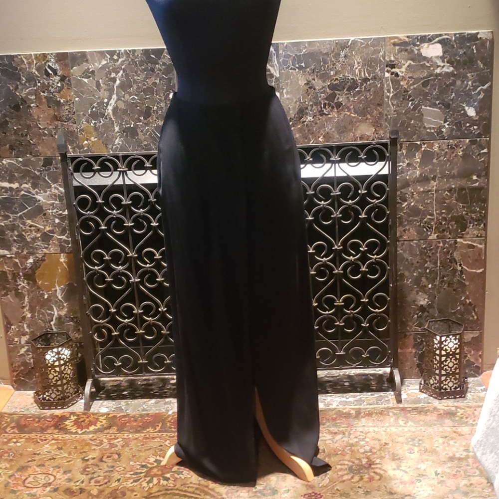 Long black skirt